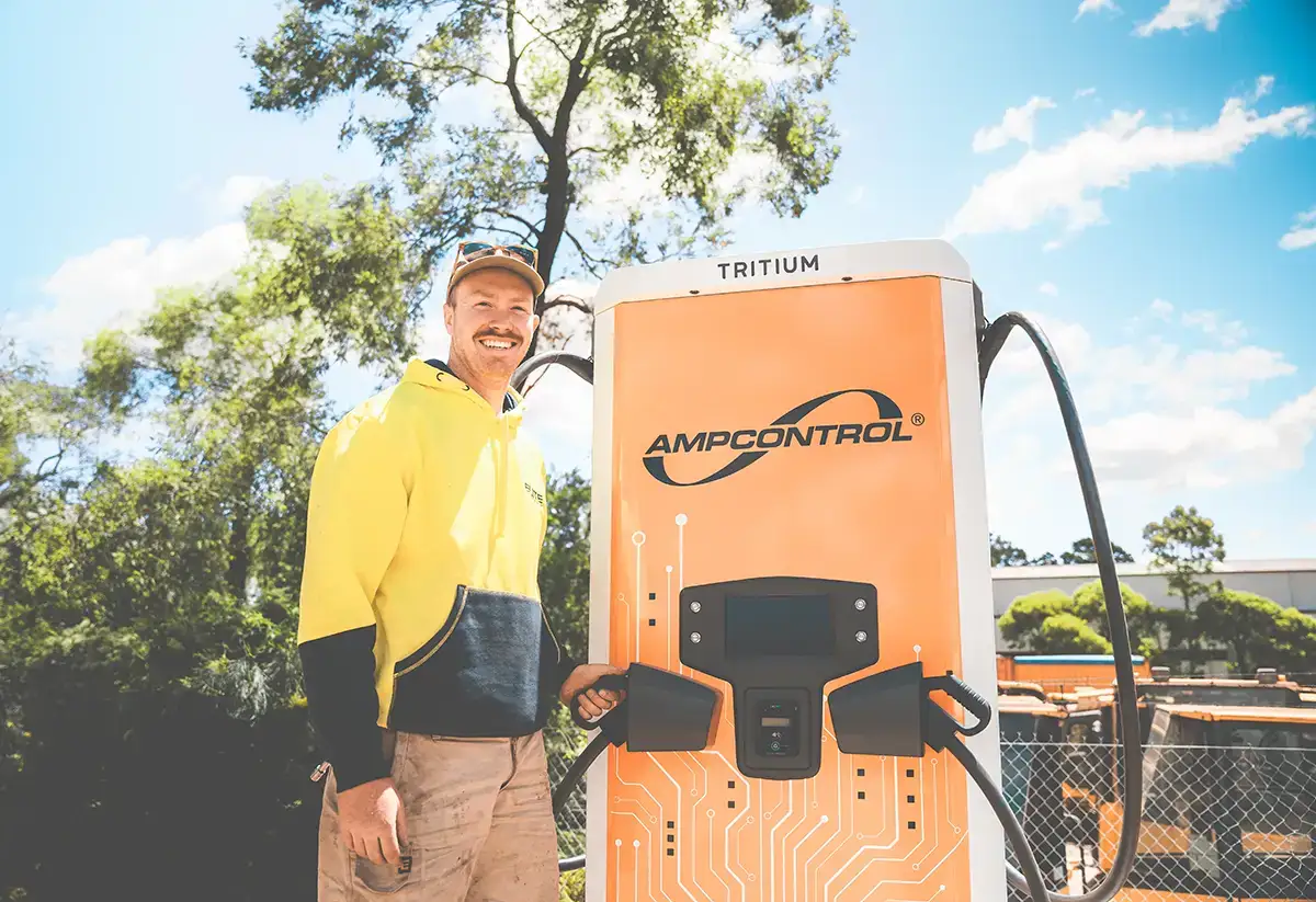 Commercial EV fleet charging