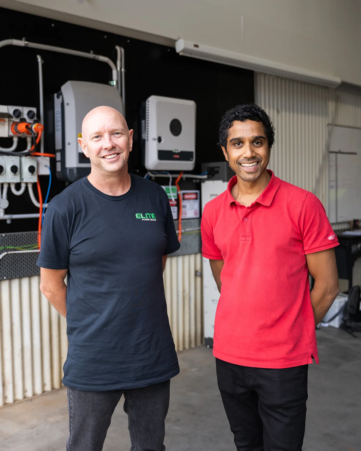 Elite Power Group & Fronius Representatives