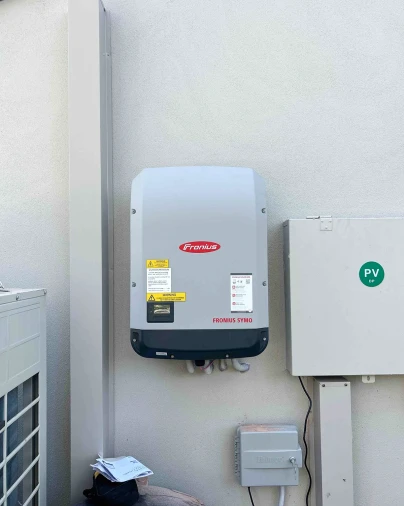 Fronius solar inverter installation