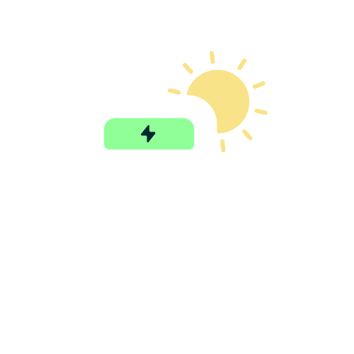 Solar Battery Storage Icon