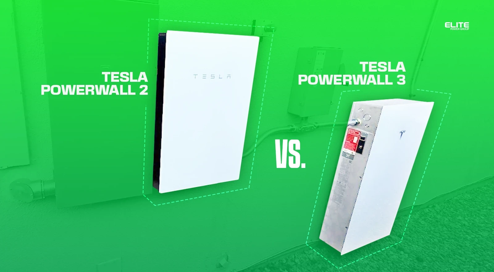 Tesla Powerwall 2 vs. Powerwall 3 comparison specifications