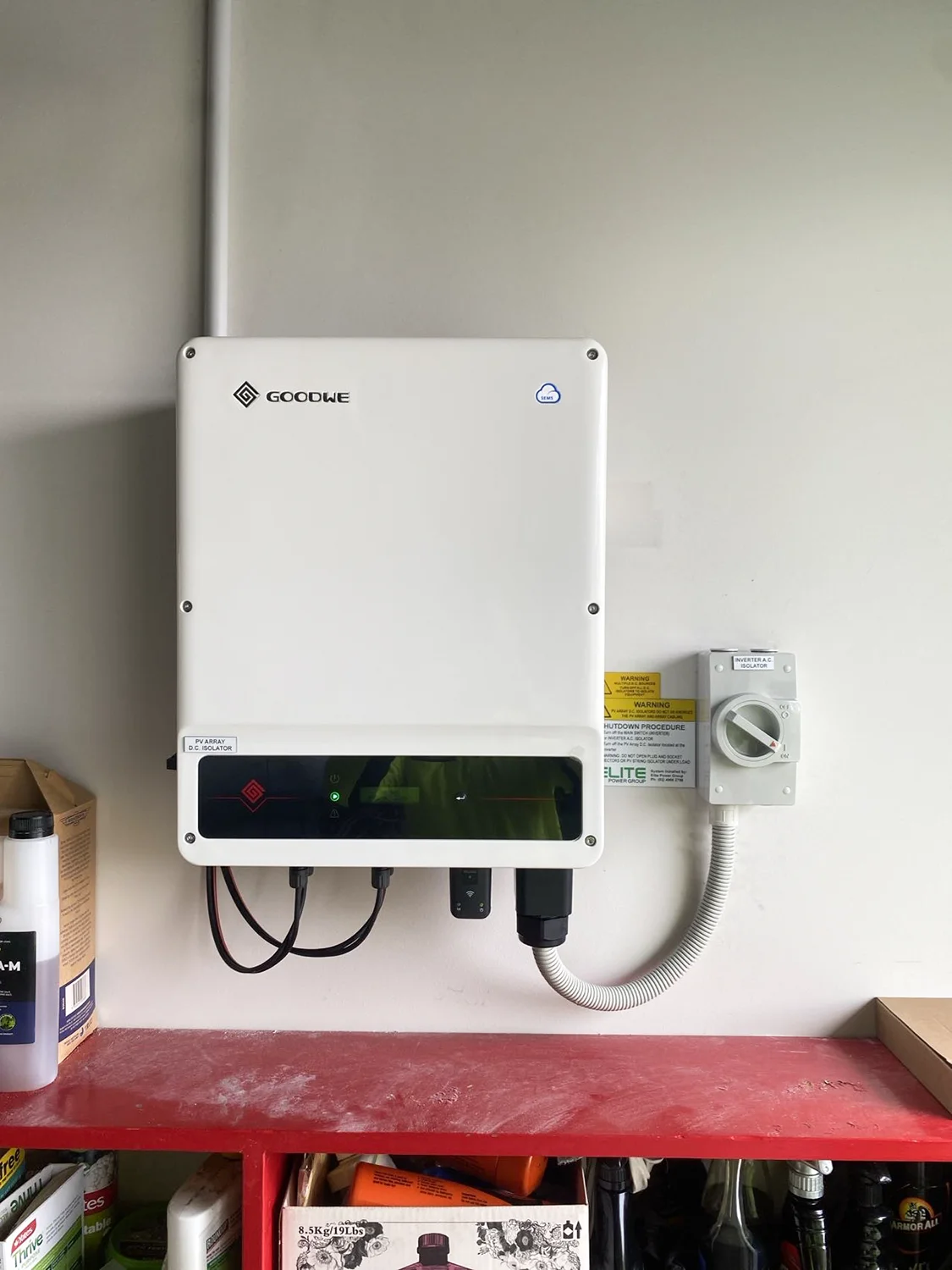 Solar panel Inverter Installation