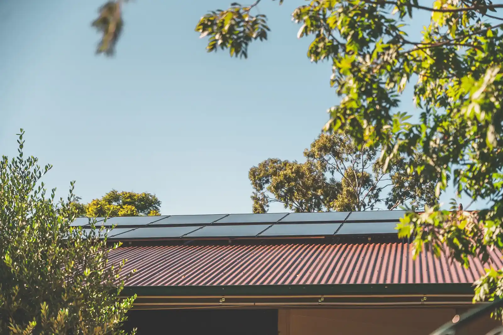 Rooftop solar PV array