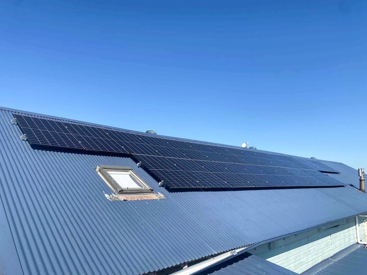 Solar system installation Beresfield
