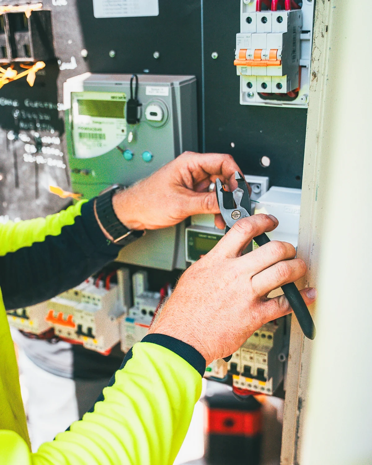 Meter box electrical