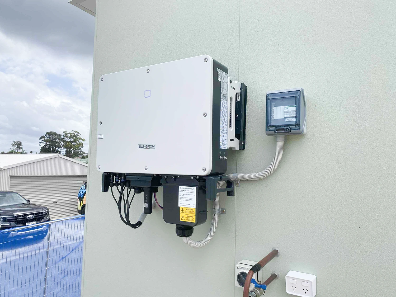 Sungrow solar PV inverter Ashtonfield