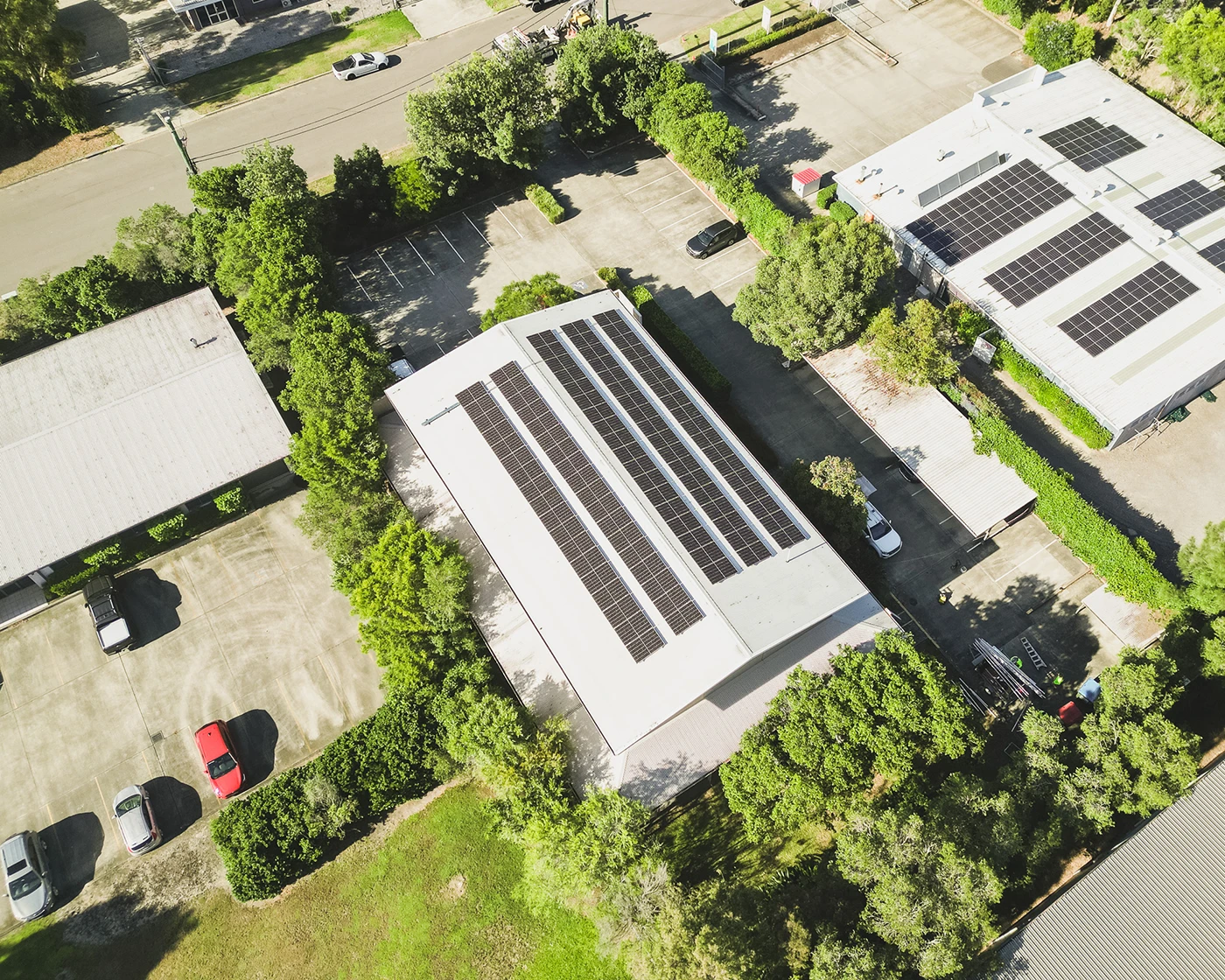 Commercial solar installation Maitland