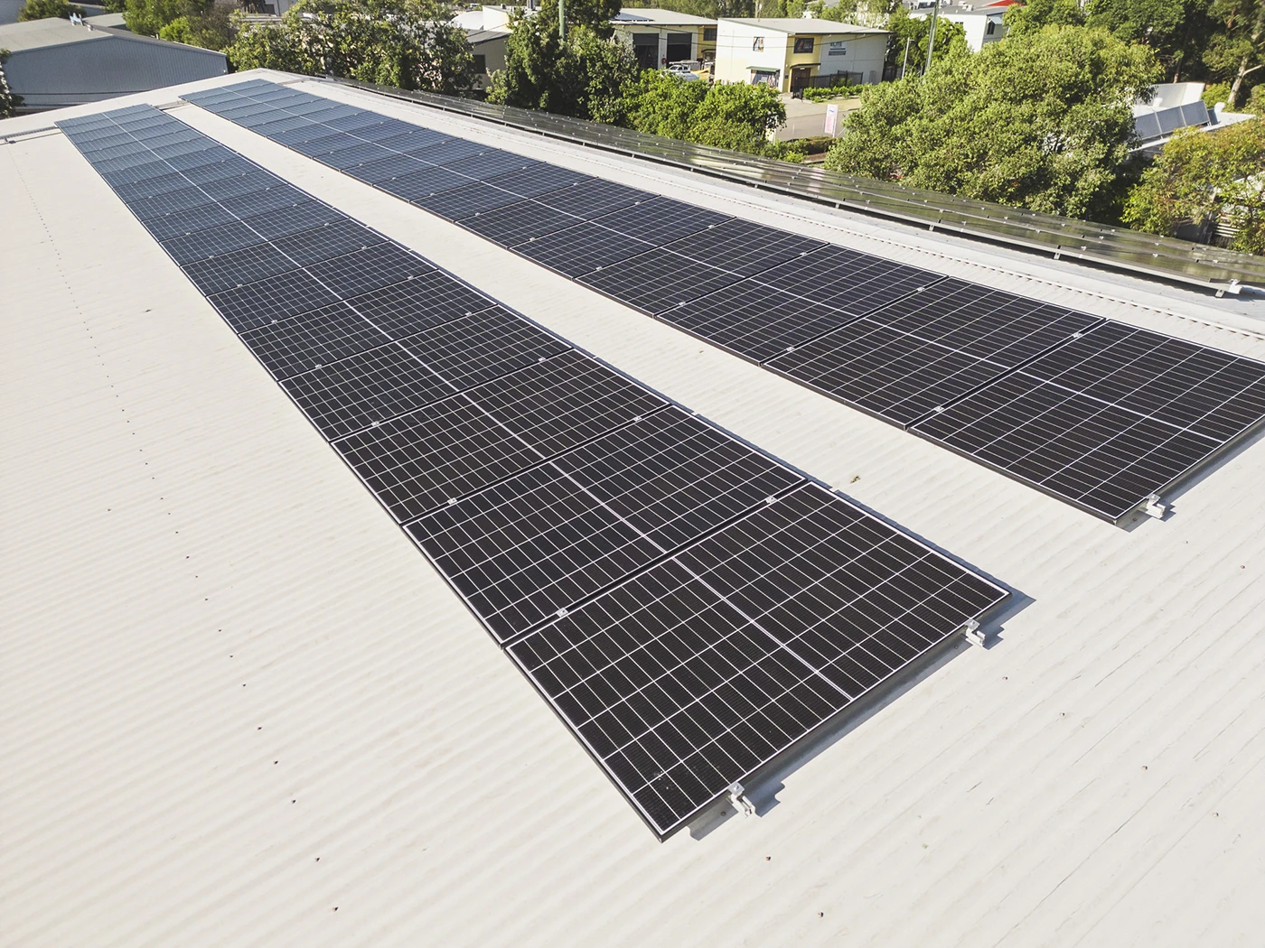 Commercial solar PV system