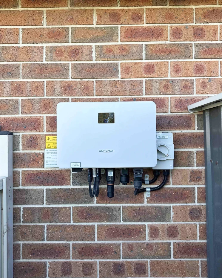 Sungrow solar PV inverter Ashtonfield
