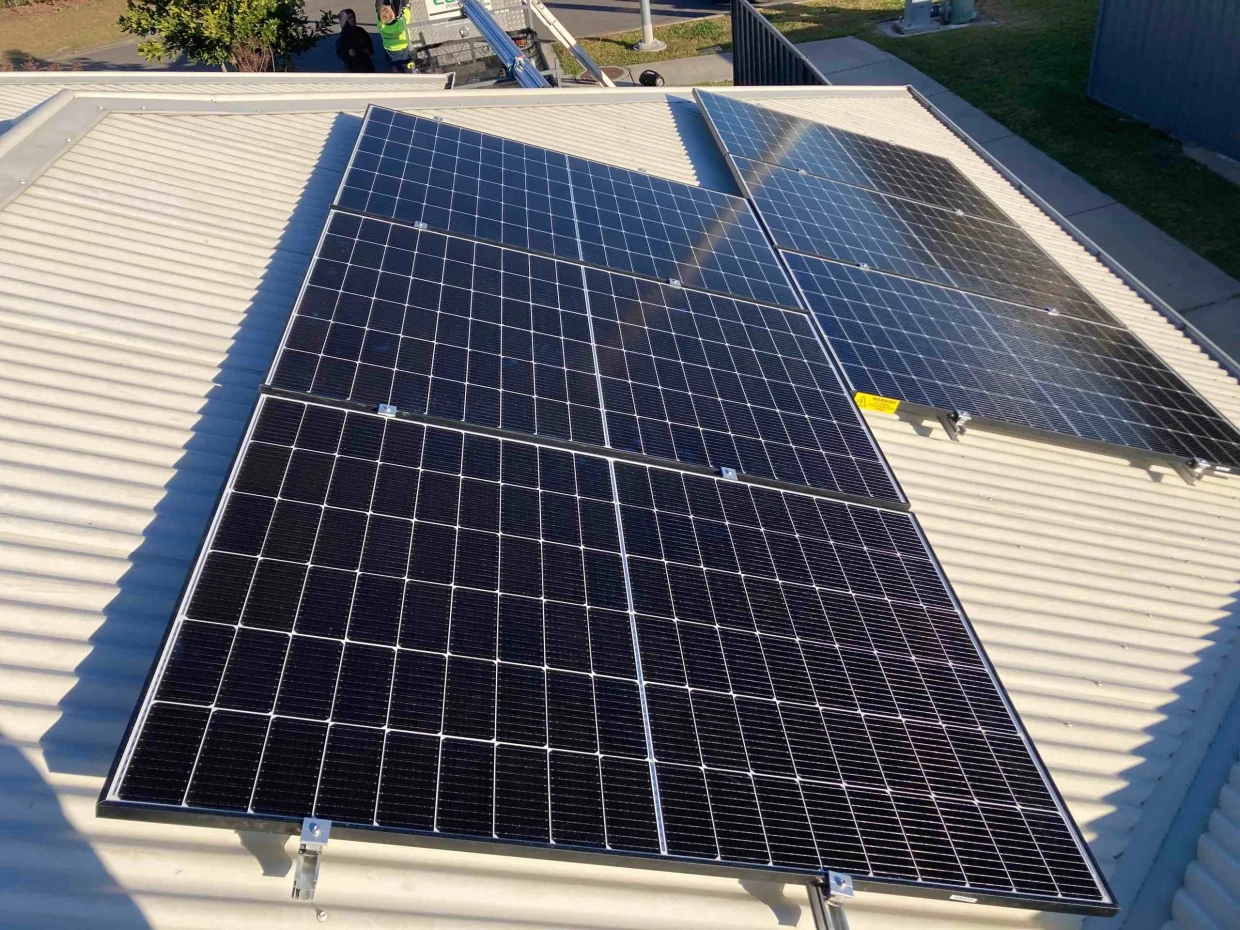 JA Solar panels Raworth