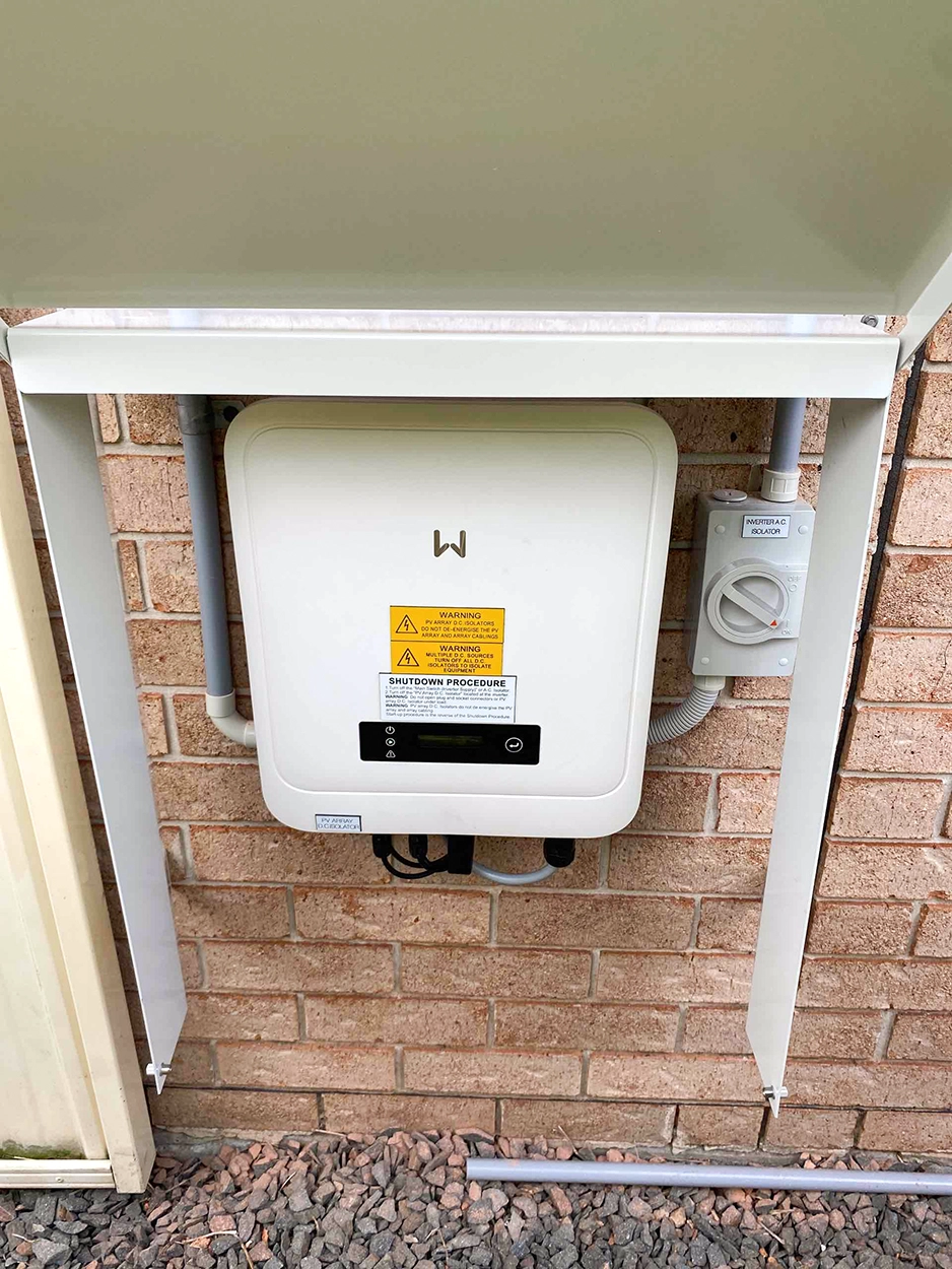 Residential solar system in Thornton