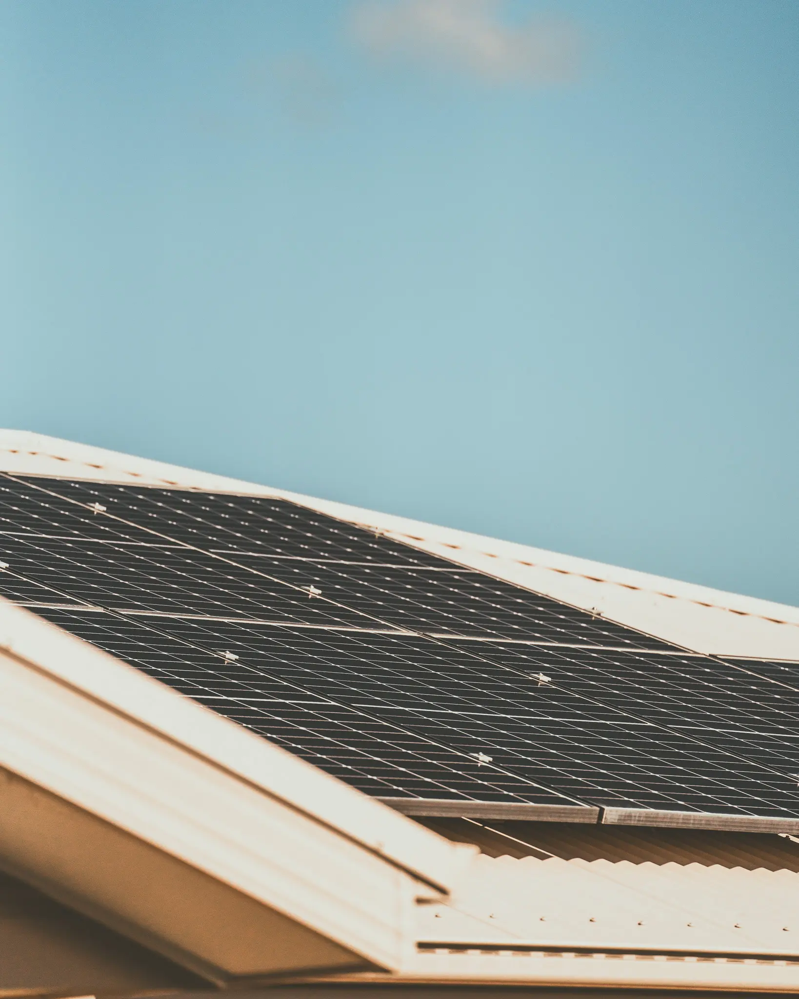 Rutherford rooftop solar installation