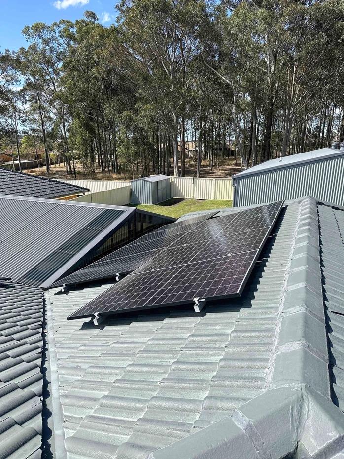 Residential solar system in Thornton