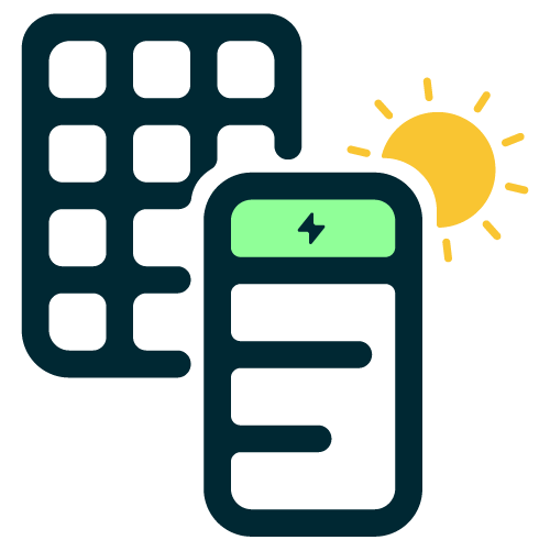 Newcastle solar panel and inverter