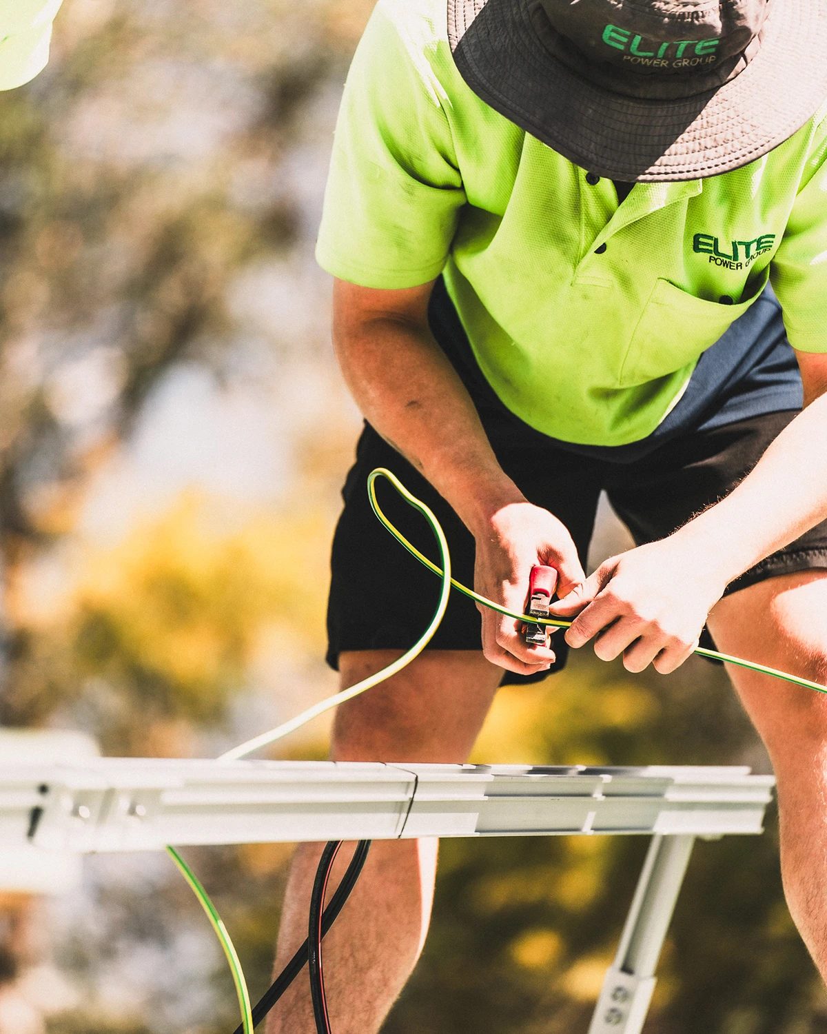 Solar power installation