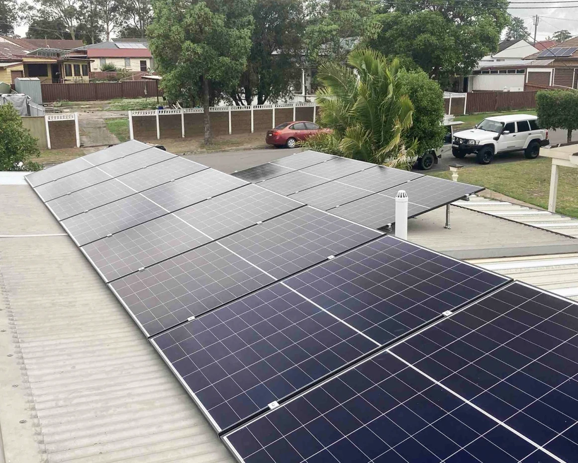 Solar system installation Beresfield