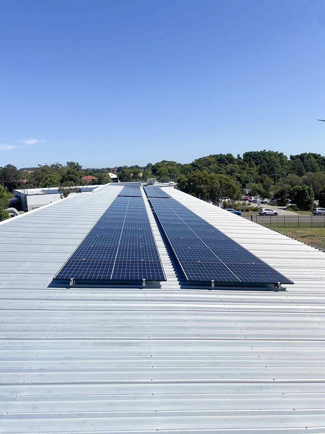 Commercial solar installation Mayfield