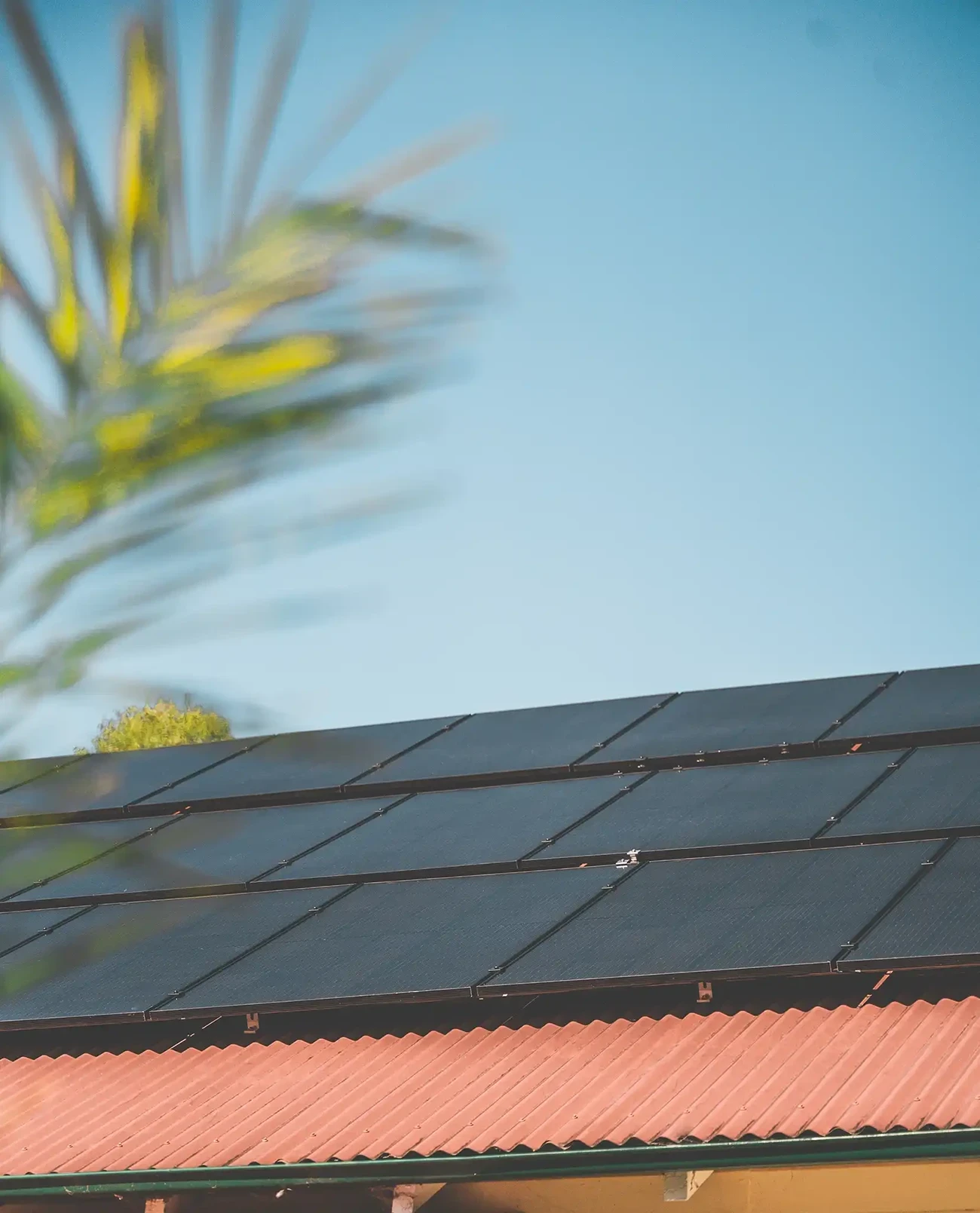 Commercial solar installation