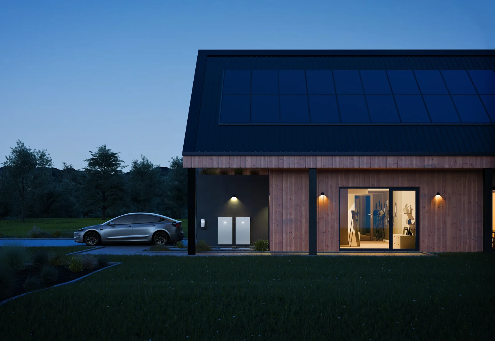 Solar panel array