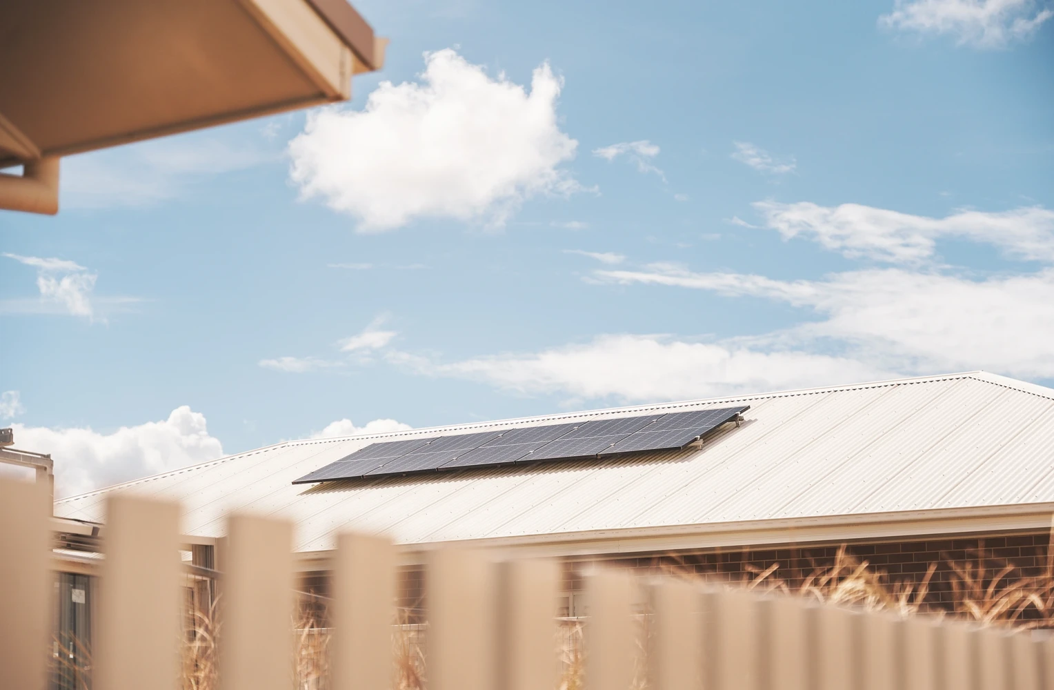 Rooftop solar array