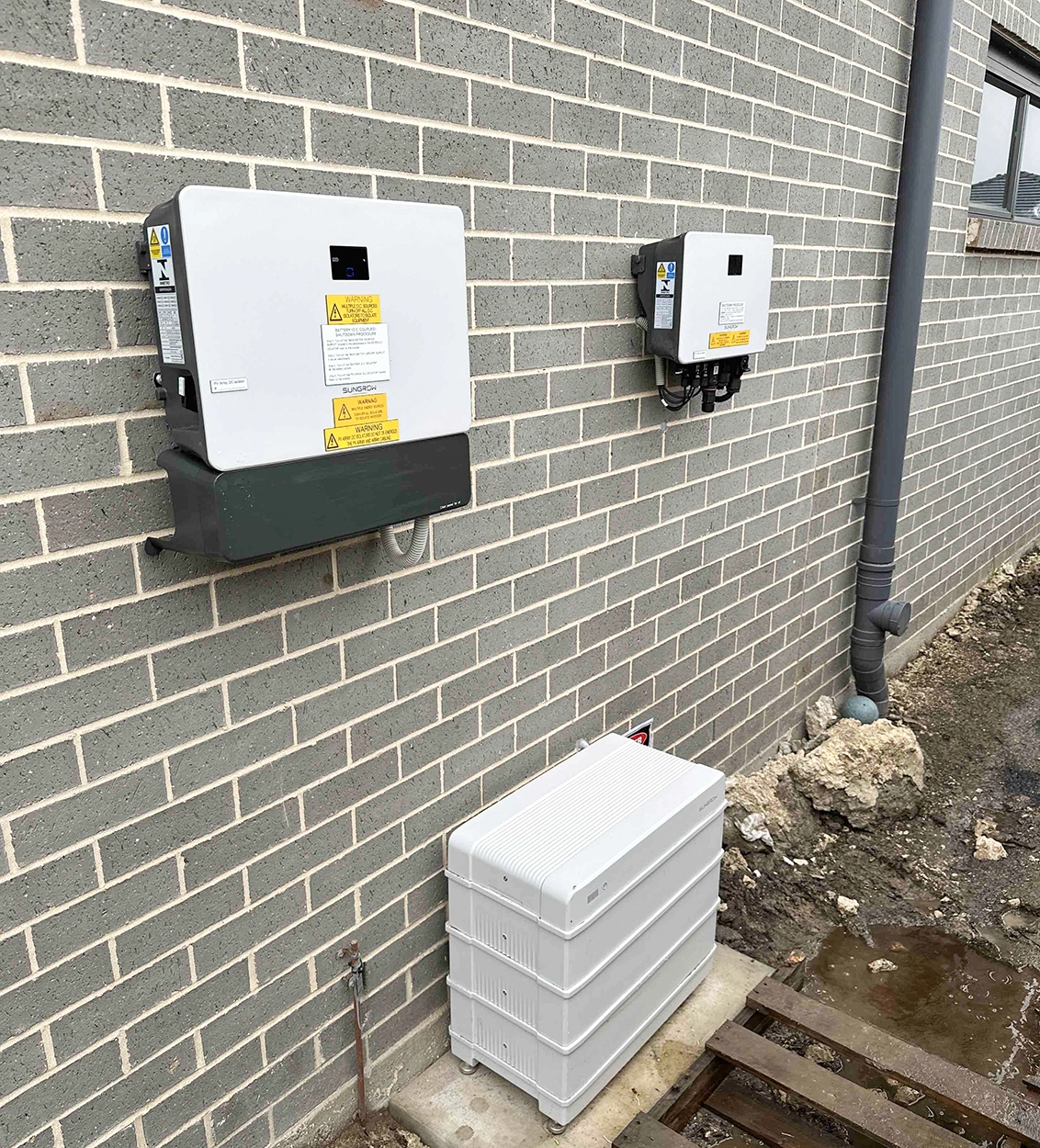 Sungrow inverter and battery system