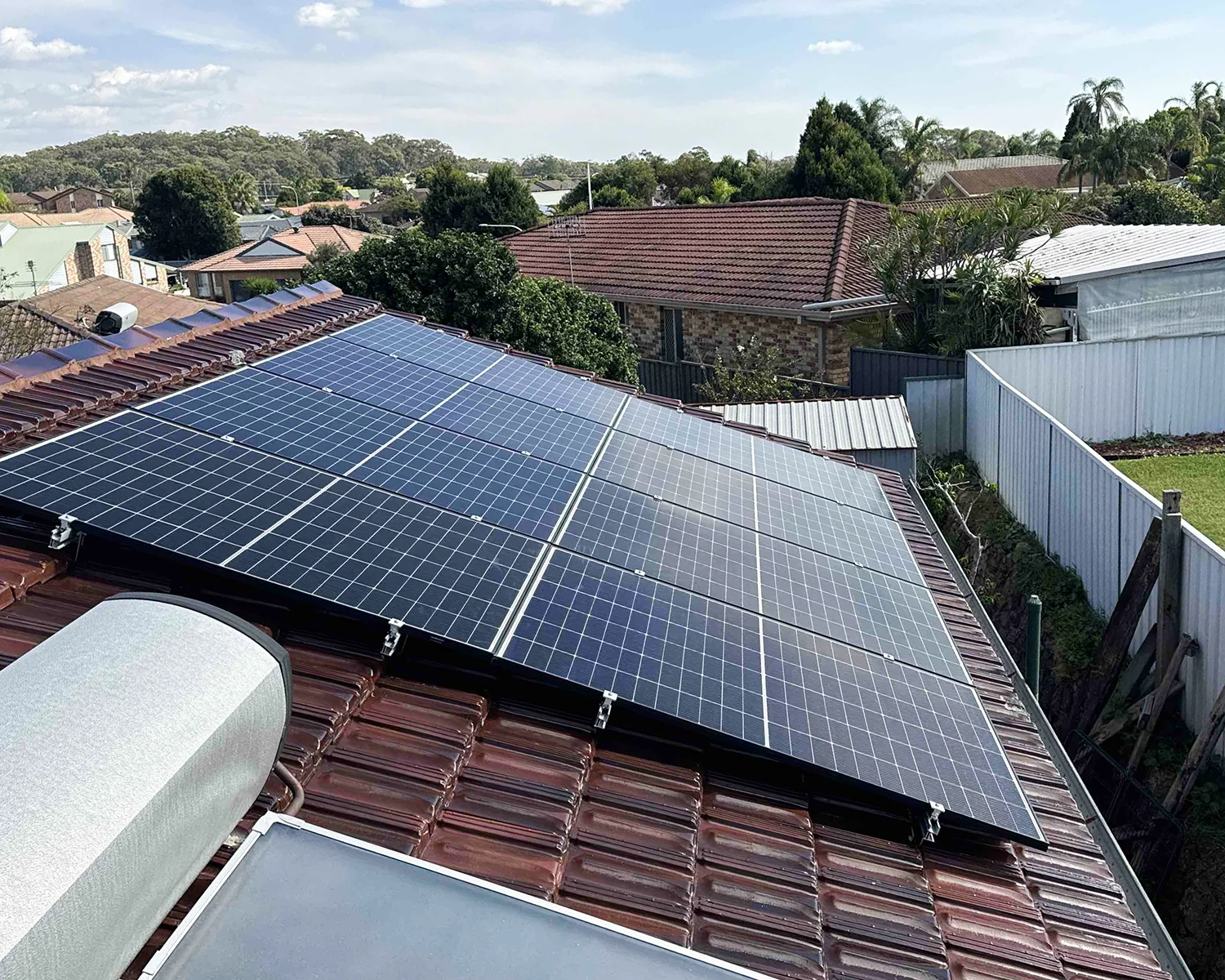 11kW solar system array