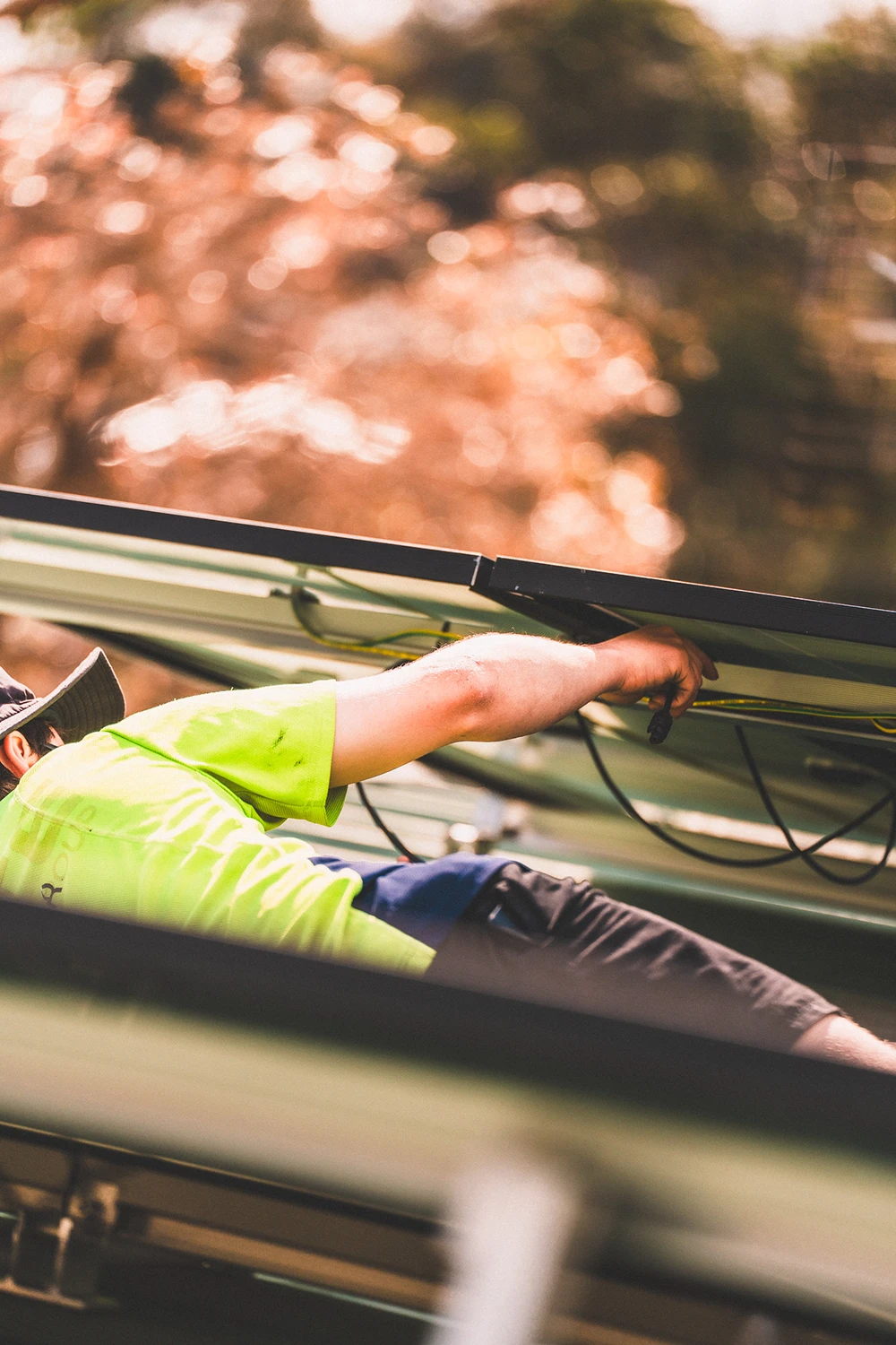 Installing solar power system