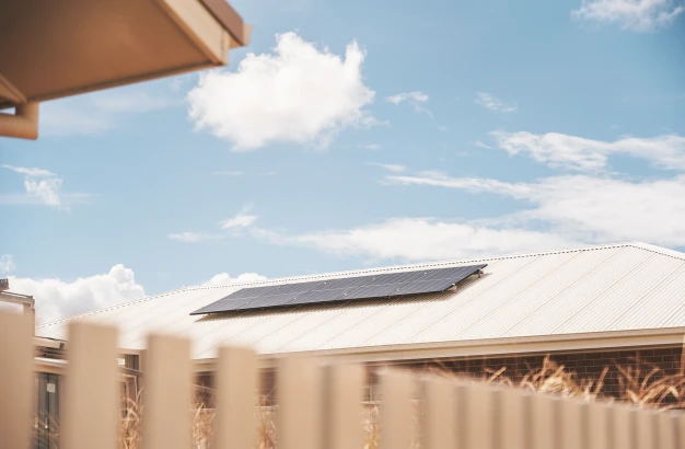 Solar panel installation