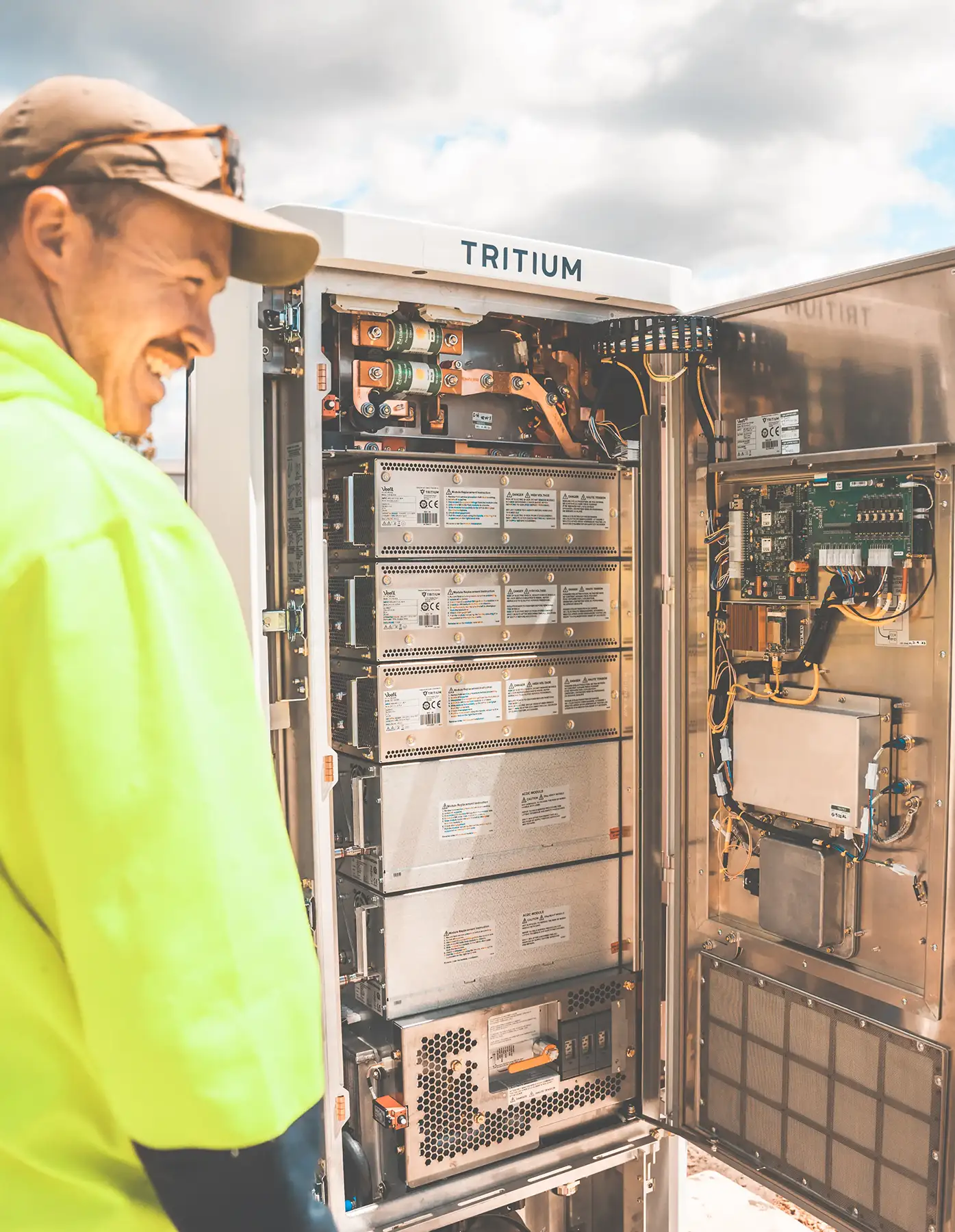 Commercial EV charger installation electrician