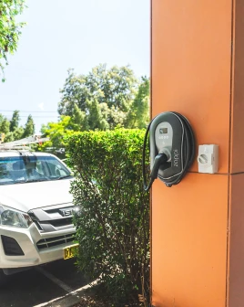 Ocular IQ tower public chargers