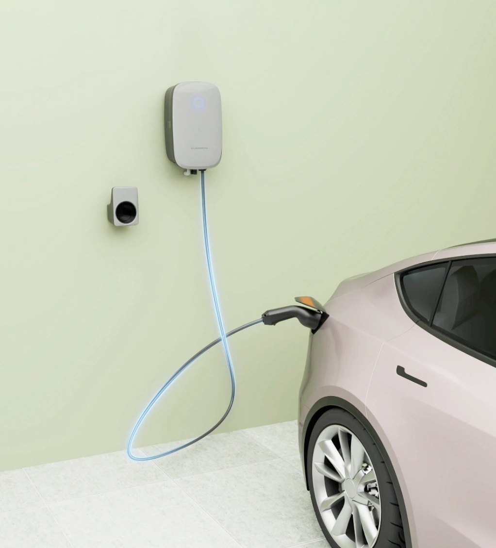 Sungrow charging electric vehicle