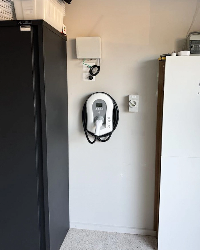 Zappi charger installation by Elite Power Group