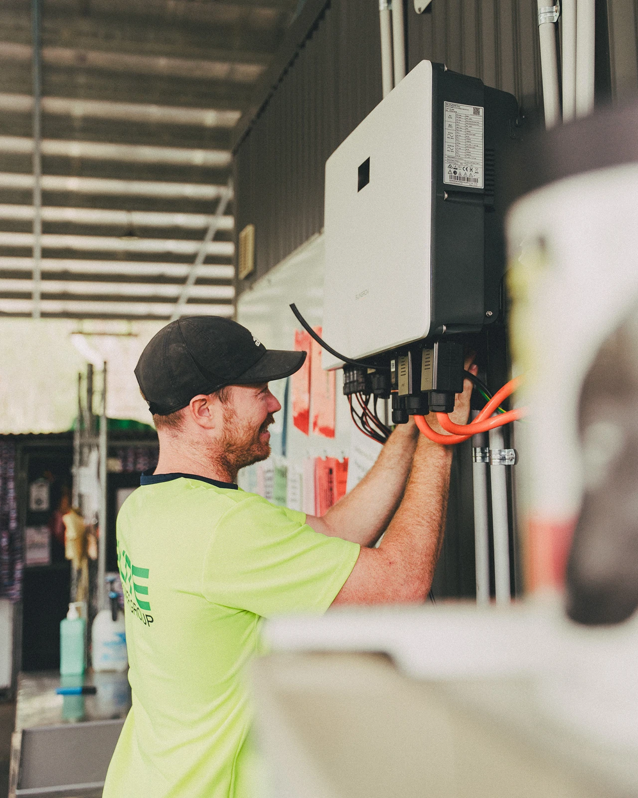 Rooftop Solar System Array