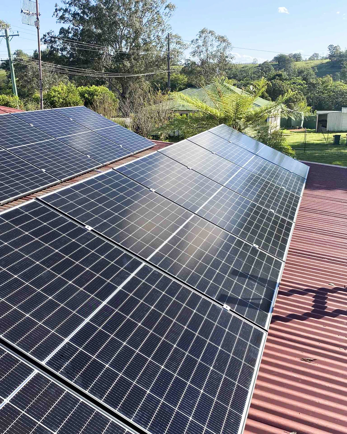 Solar panel array