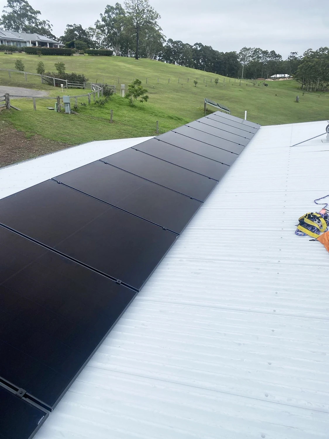 Tilt rack solar system