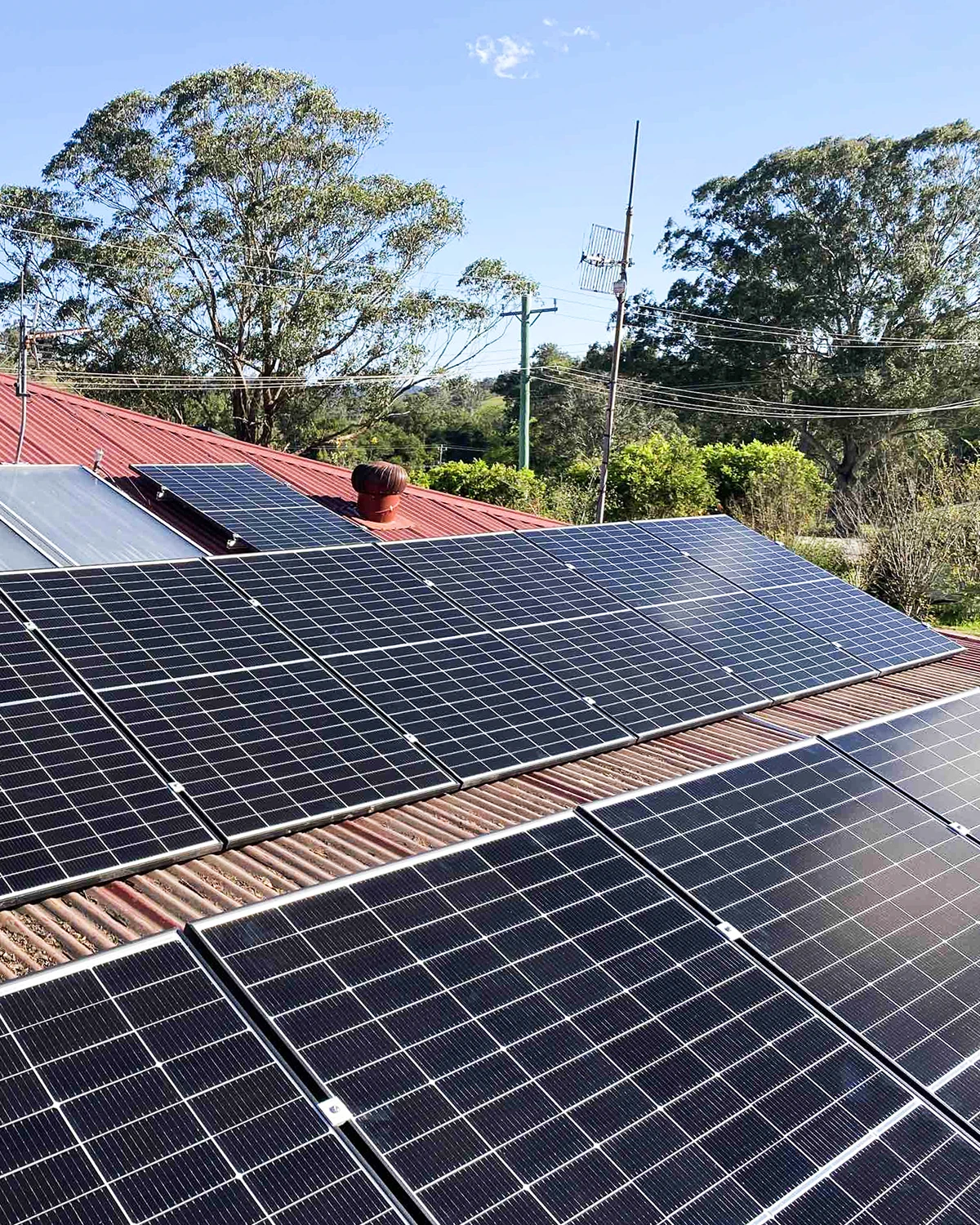 Solar array installation Dungog shire council