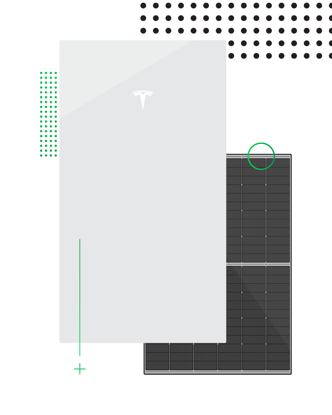 Tesla Powerwall 3 and Trina Solar Panel