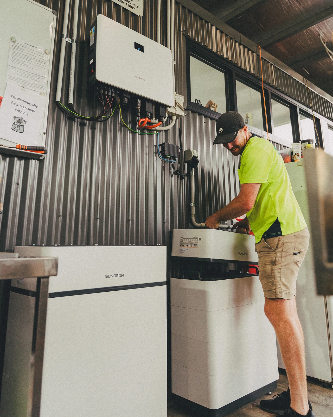 Multi-residential solar installation for an estate