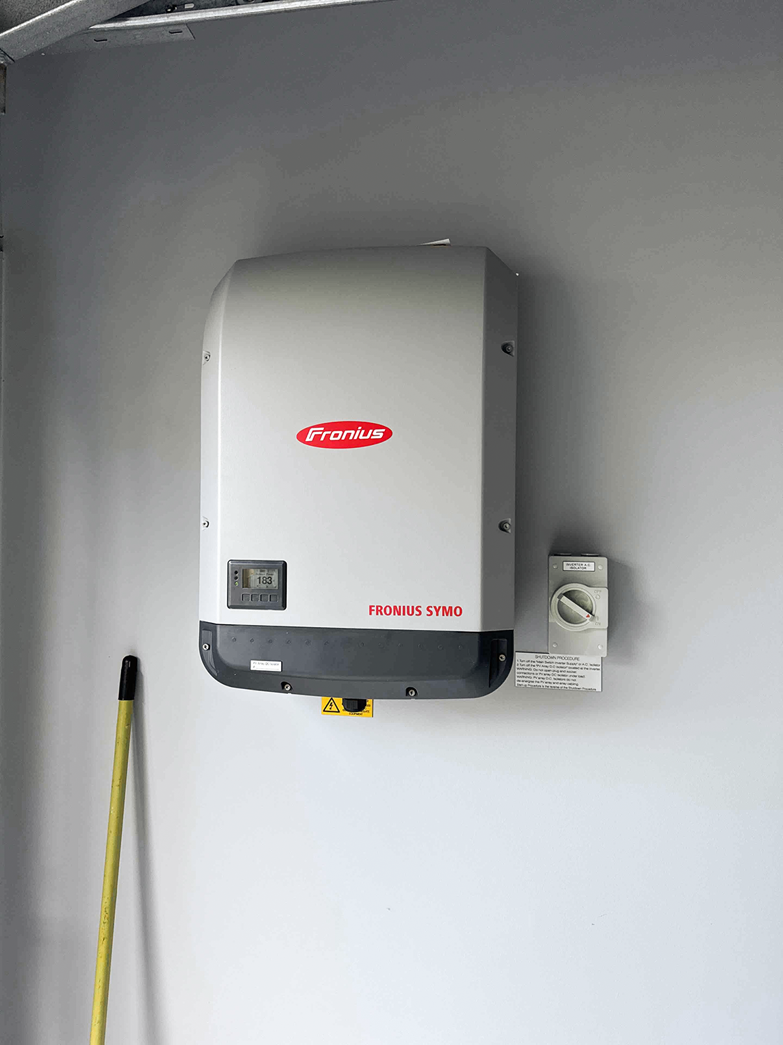 Fronius solar inverter