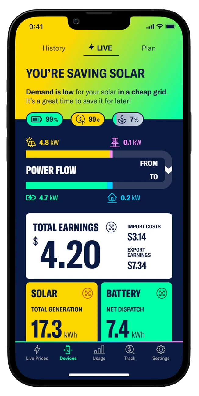 Amber mobile app