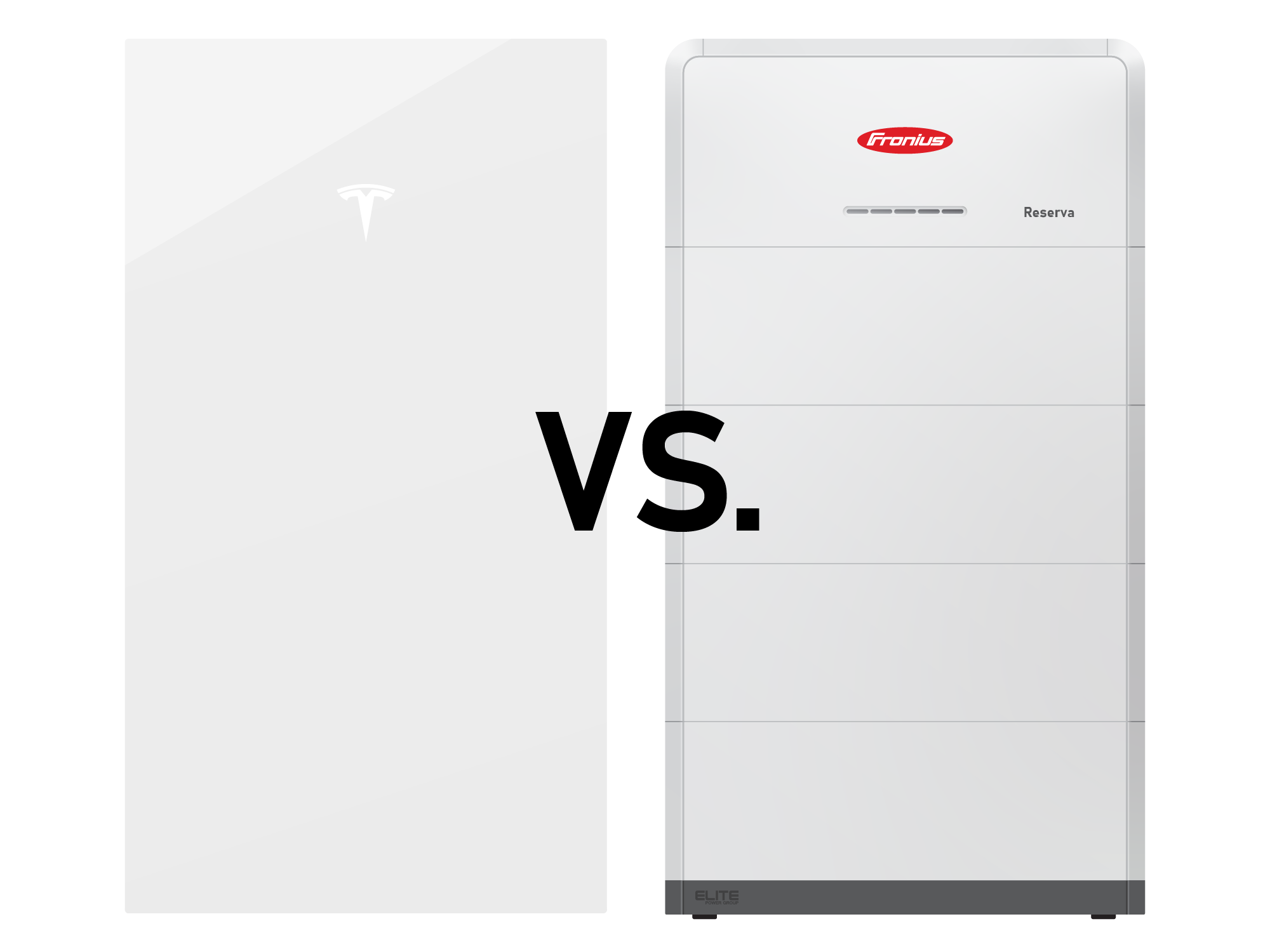 Tesla Powerwall 3 vs. Fronius Reserva