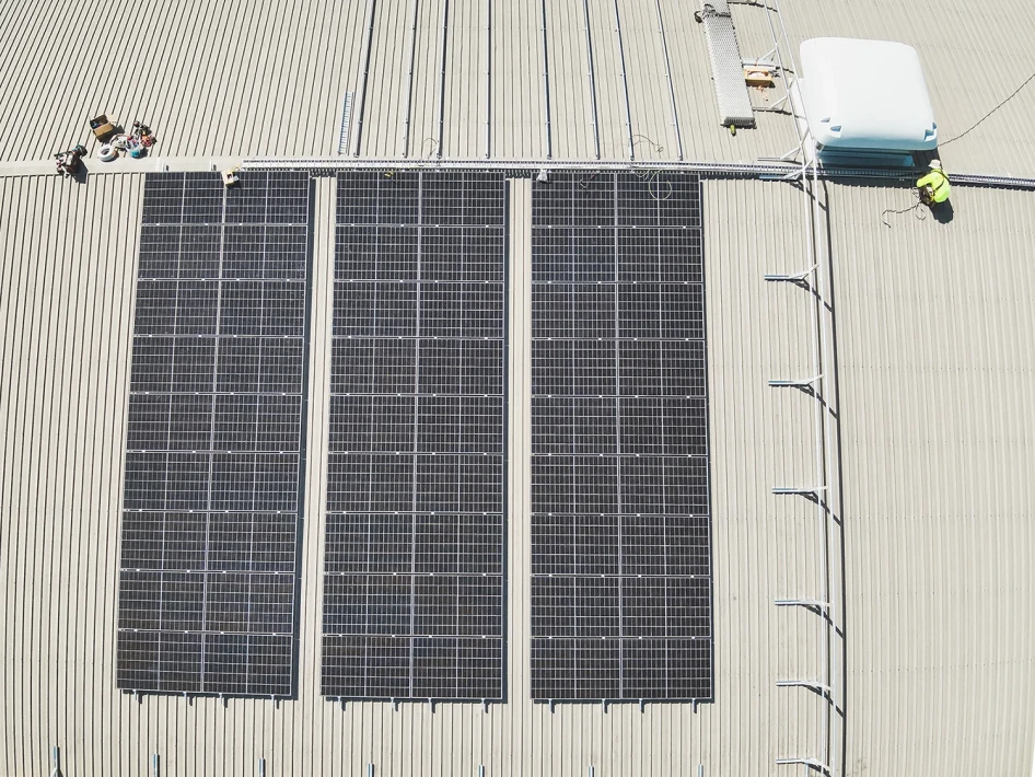 Elite Power Group Commercial Solar installation