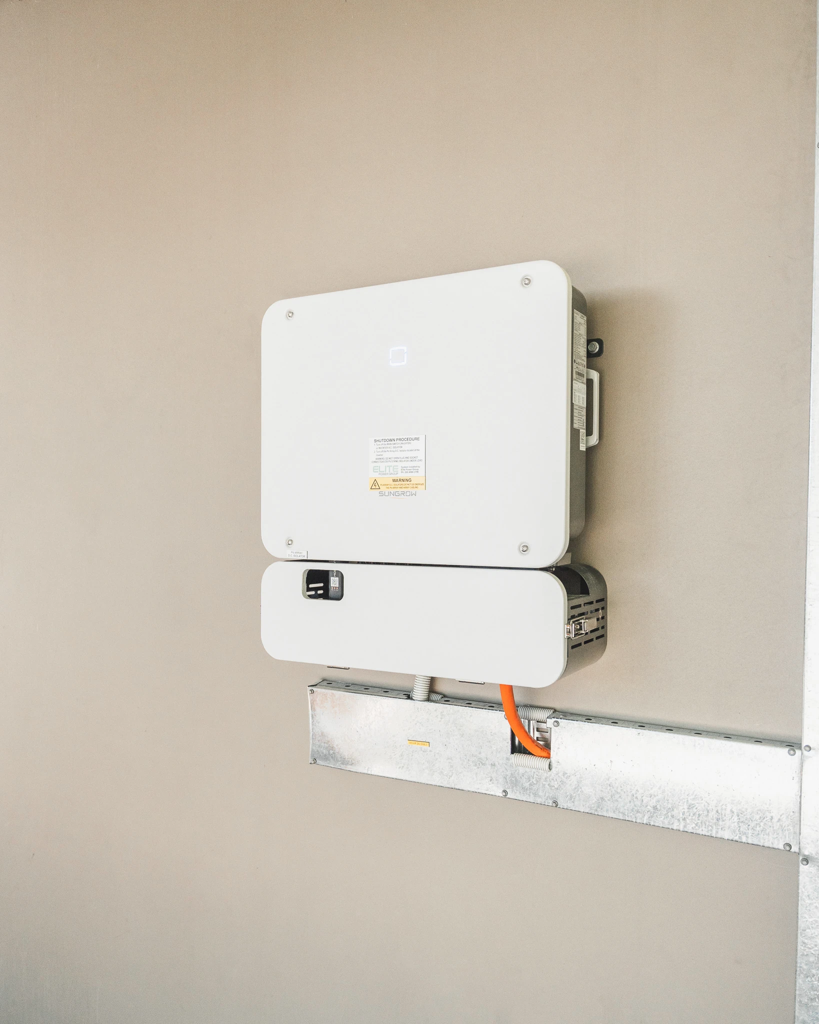 Commercial solar system installation Commercial solar system installation