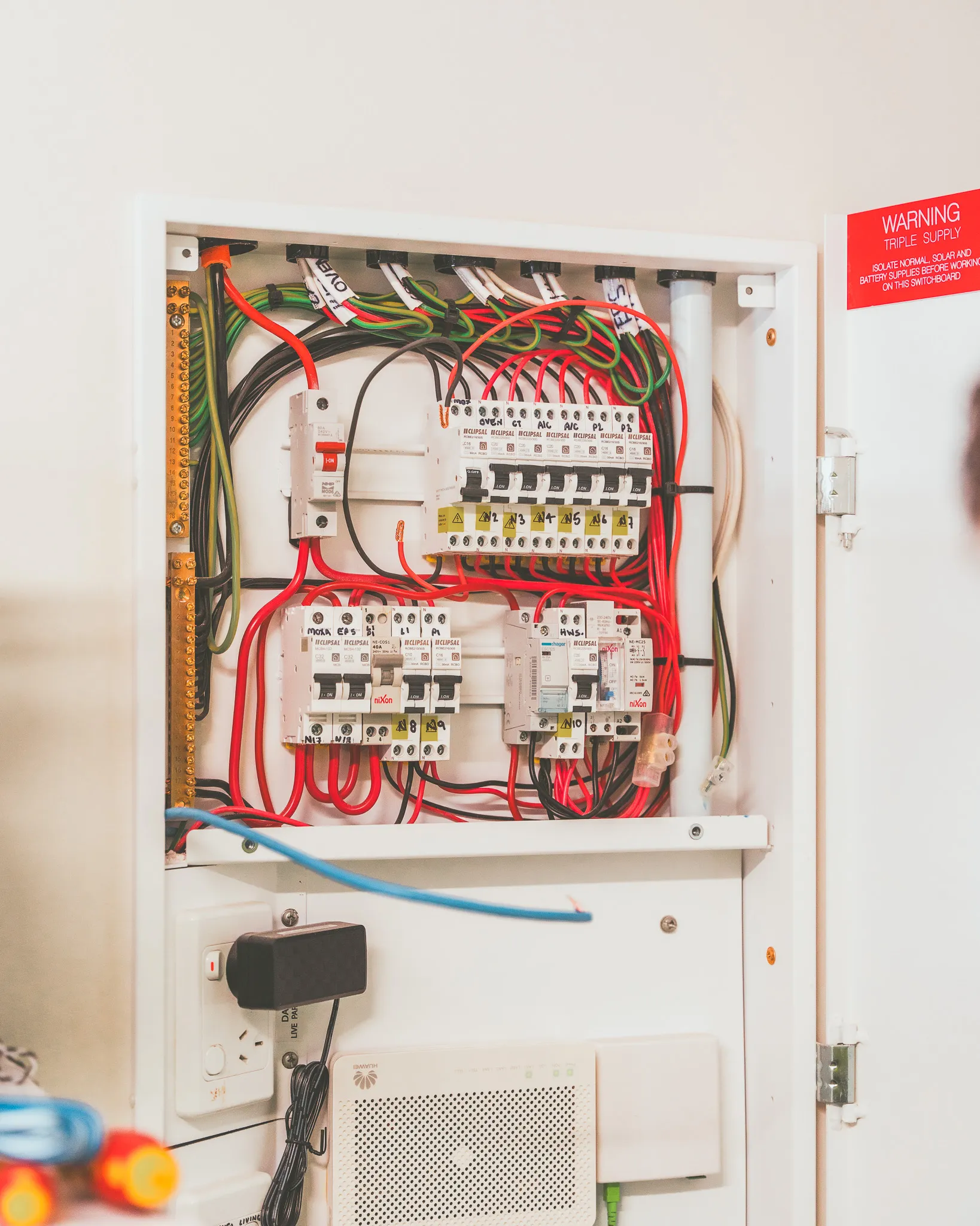 Home residential meterbox switchboard