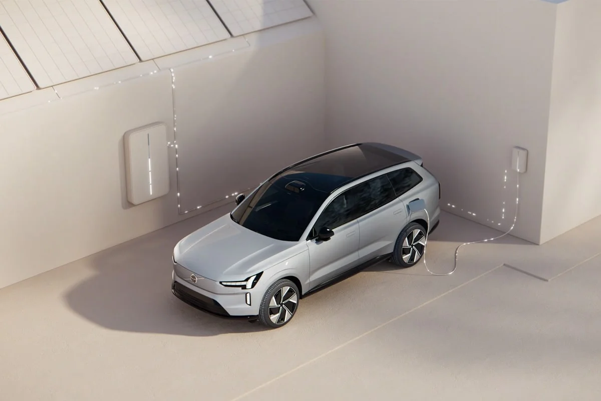 Hyundai EV driving