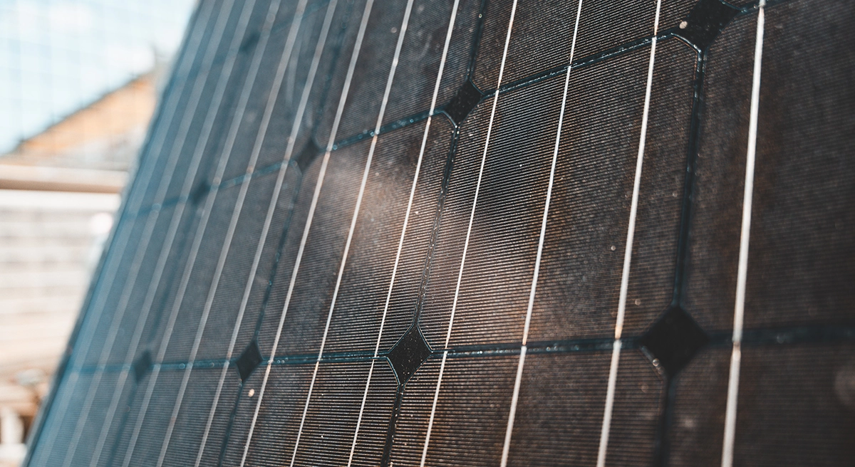 Dirty solar panels