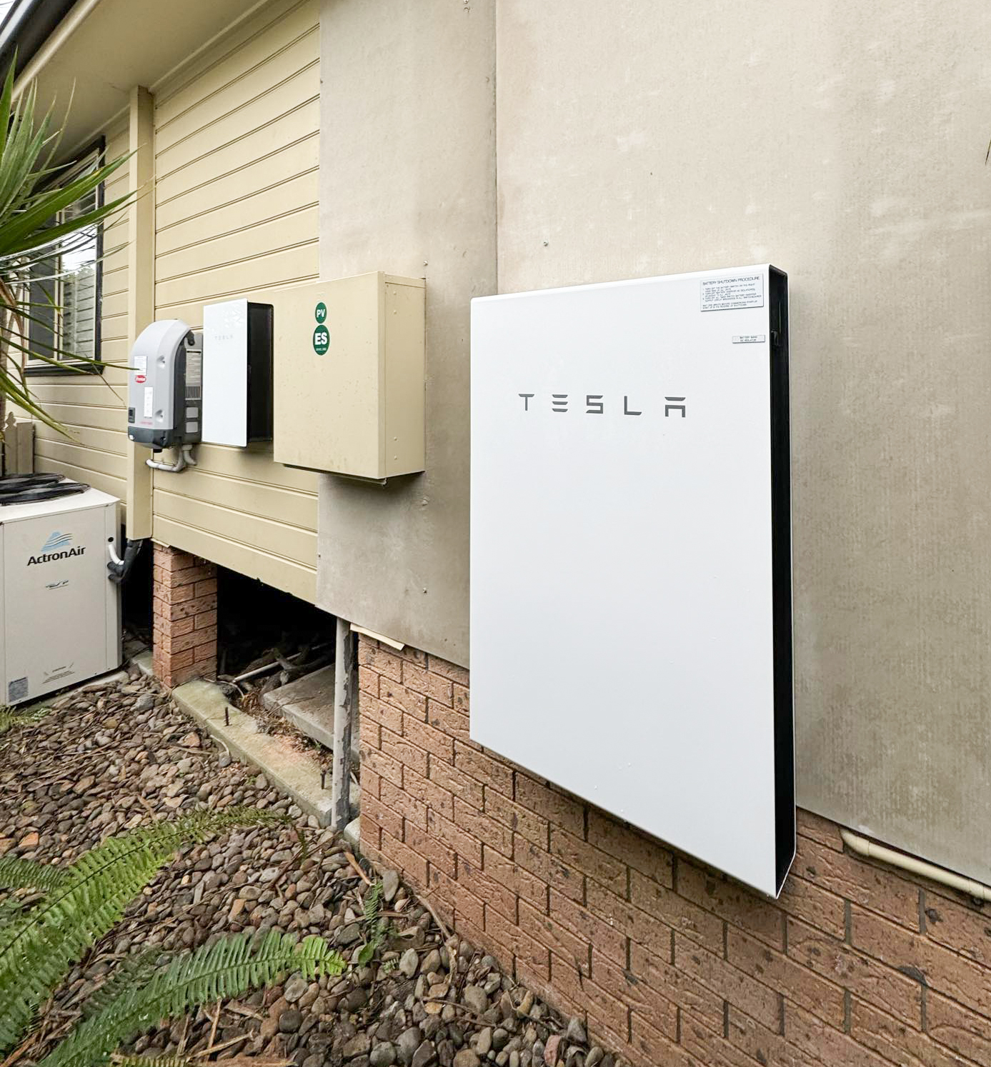 Home battery storage installation Home battery storage installation