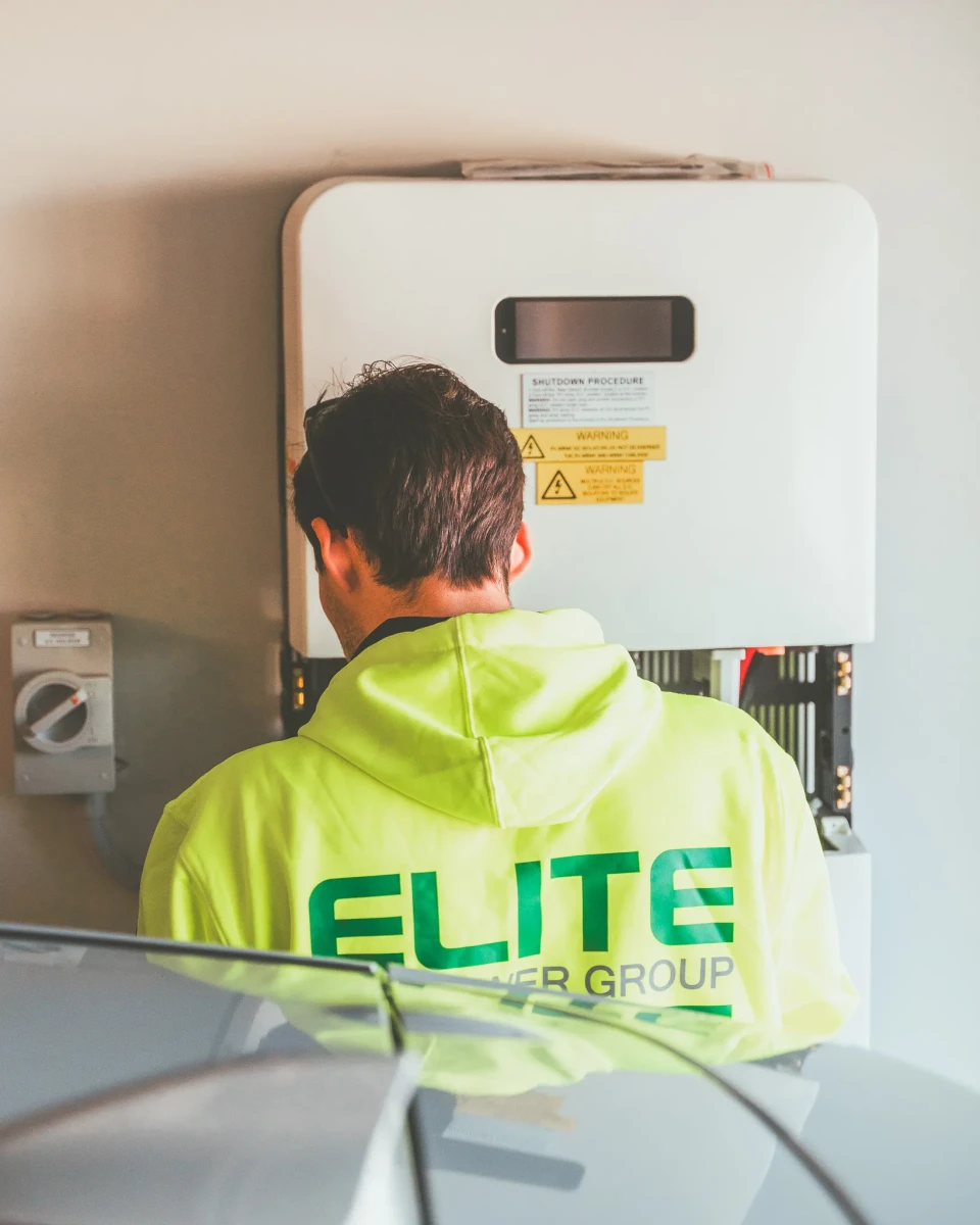 Battery storage installation