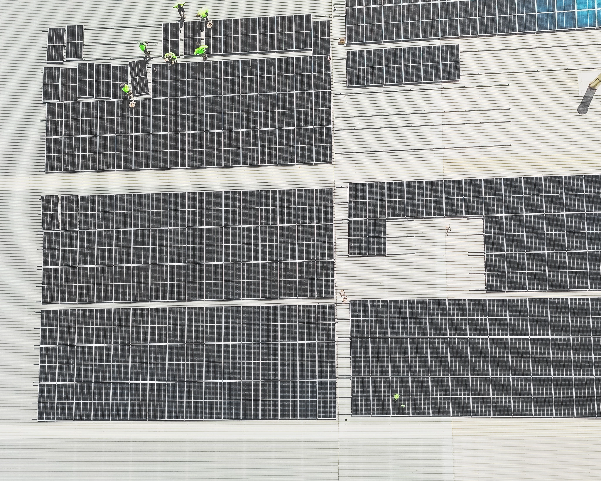 Solar installers installing solar panels Solar installers installing solar panels