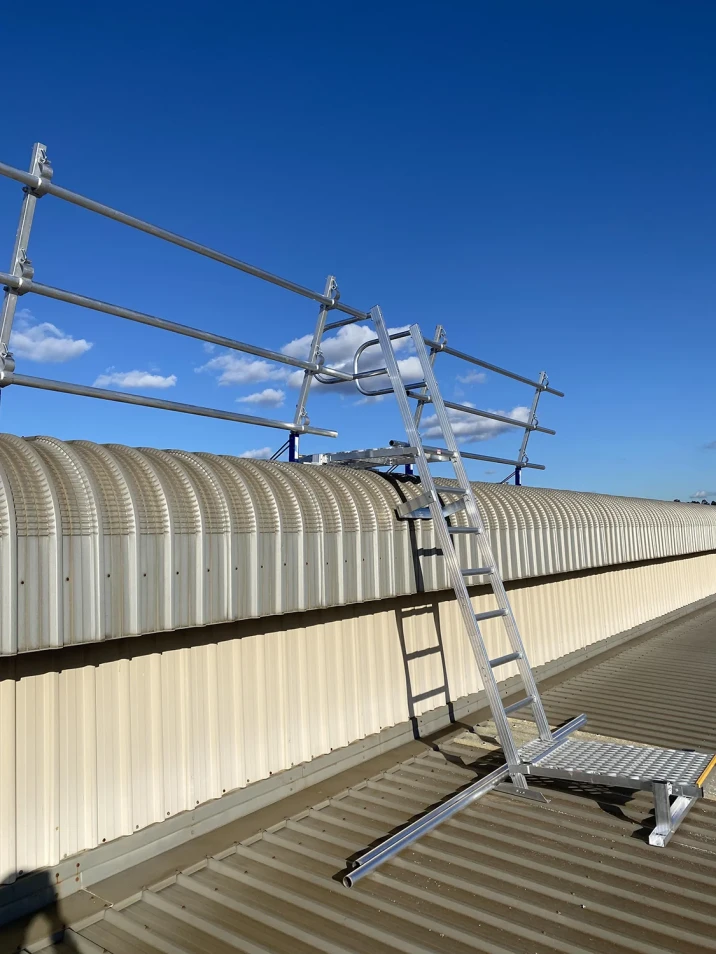 Custom safety ladder